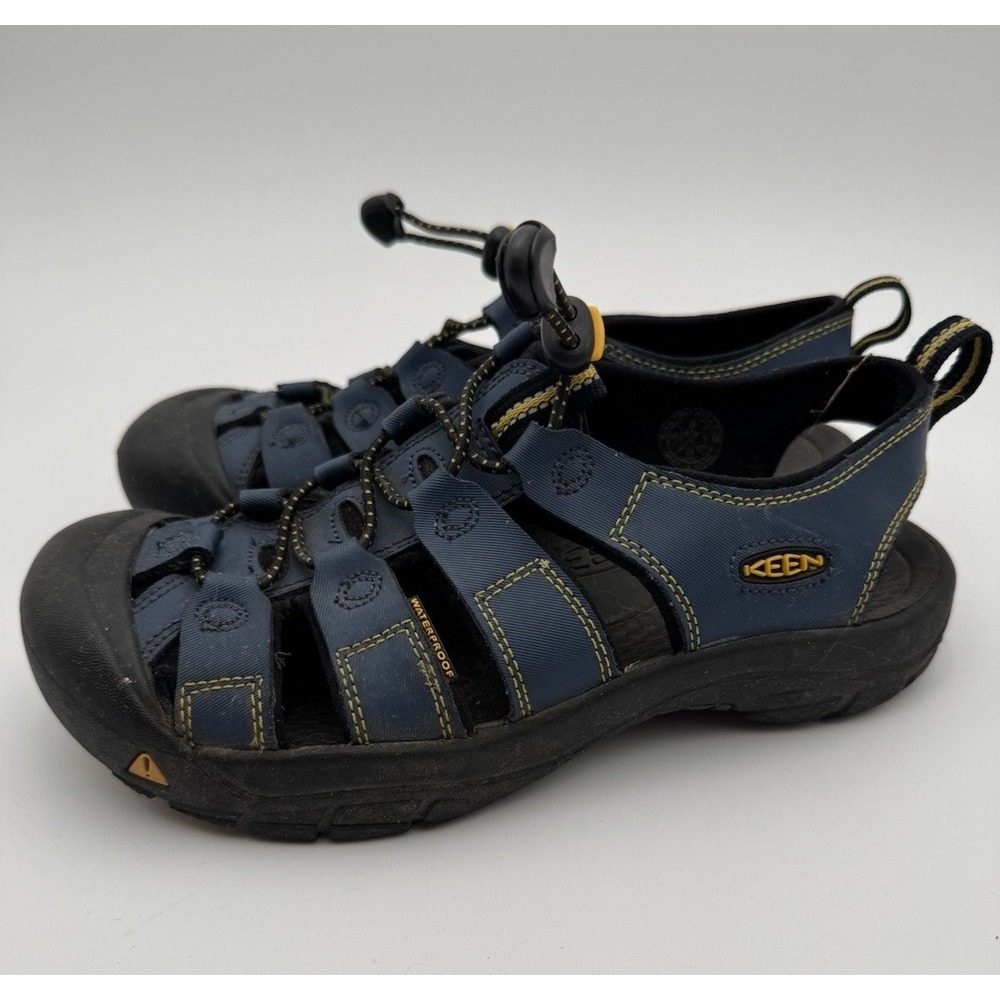 Keen Men's 6 Waterproof Trail Hiking Sandals‎ Blue XT1205 Waterproof Closed Toe